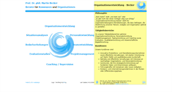 Desktop Screenshot of organisationsentwicklung-becker.de